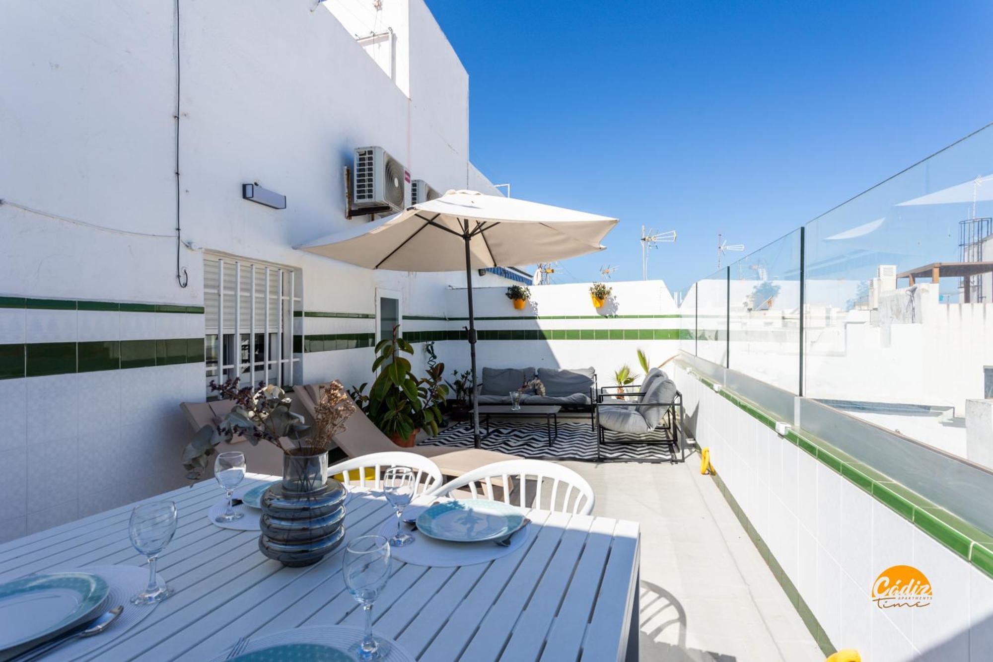 Apartmán Atico Catedral By Cadiz Time Exteriér fotografie